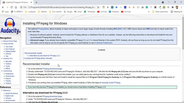 How To Install FFmpeg Audacity In Hindi | Audacity Fix Error importing FFmpeg library missing смотреть онлайн