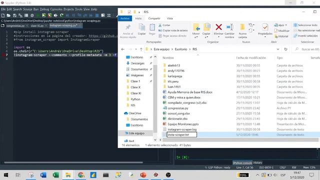 Análisis de Redes Sociales con Python: Web Scraping - Instagram (1) смотреть онлайн
