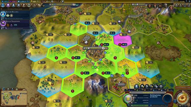 [7] Sid Meier's Civilization 6 - Rise and Fall - Alexander of Macedonia: Warmonger! - Let's Play смотреть онлайн