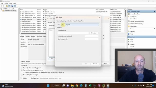 How to Run a Python Program with Windows Task Scheduler смотреть онлайн
