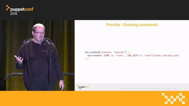 Moving From Exec to Types and Providers – Martin Alfke at PuppetConf 2016 смотреть онлайн