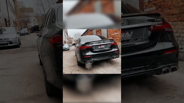 Испугался даже микрофон! Тюнинг выхлопа Mercedes E200 смотреть онлайн