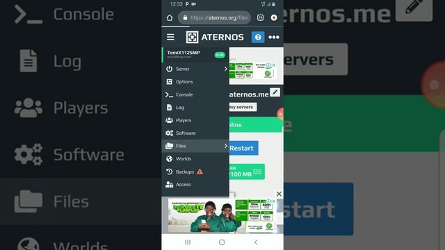 tutorial on how to add mods to aternos server bedrock смотреть онлайн