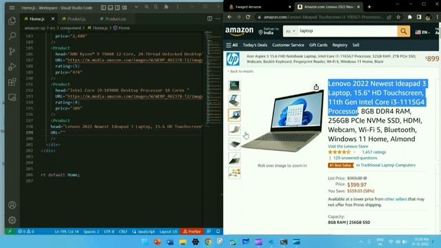 I Coded AMAZON? With REACT JS , Firebase , React-Router-DOM And React -Currency-Format смотреть онлайн