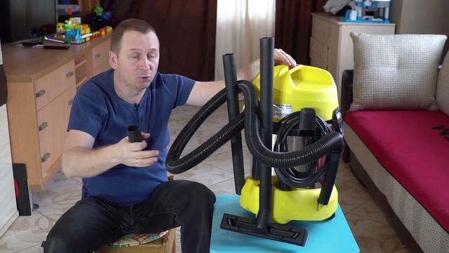 Пылесос водосос KARCHER WD-3 Всё о чём Вы могли НЕ знать. смотреть онлайн