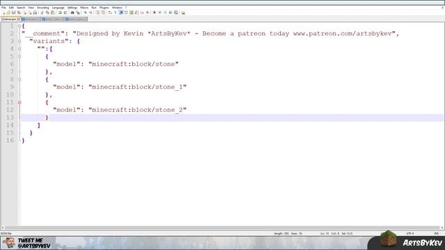 Block Variation & Random Textures in Minecraft - Blockstate Tutorial #1 - How to code .json files смотреть онлайн