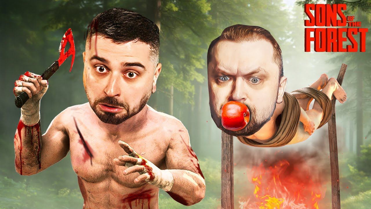 SLEDOVATEL И HARD PLAY ПРОТИВ ДИКАРЕЙ! - Sons Of The Forest