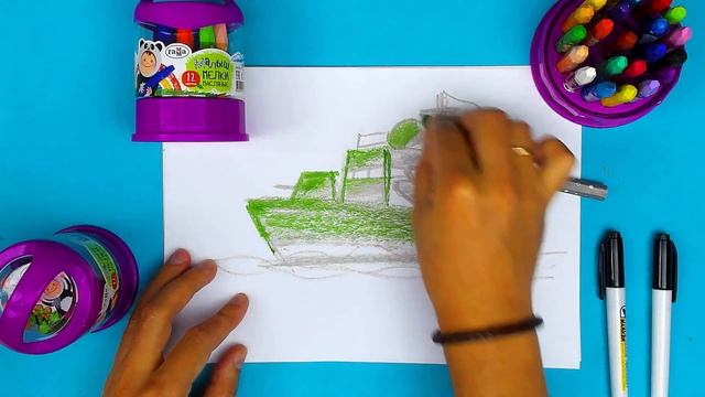 Военный катер - как нарисовать КОРАБЛЬ урок рисования для детей смотреть онлайн