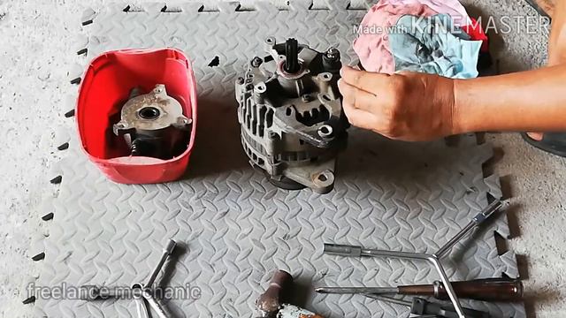 ALTERNATOR REPAIR (Isuzu 4hf1) Part1 смотреть онлайн