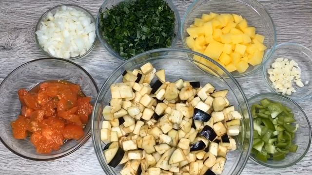 Баклажаны с овощами,такое вы ещё не пробывали смотреть онлайн