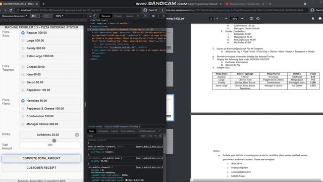 PHP: MACHINE PROBLEM 3 3 – PIZZA ORDERING SYSTEM смотреть онлайн