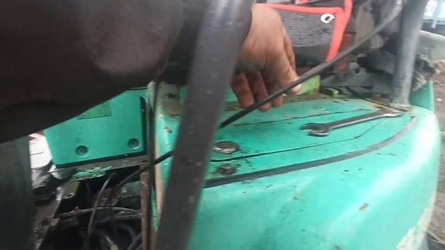 мини эксковатор.проверка давления.как проверить? смотреть онлайн