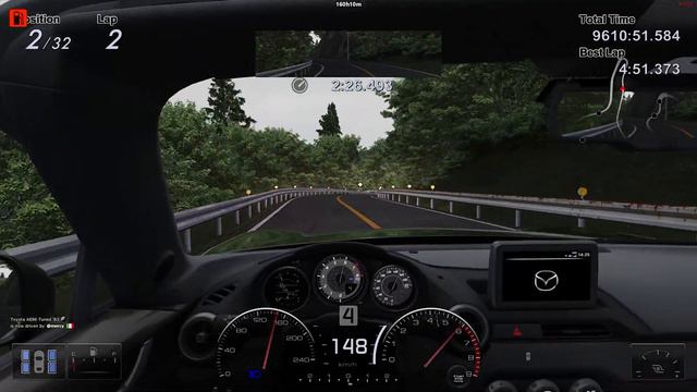 PK Akina - MX5 ND - 4:49.227 | Assetto Corsa смотреть онлайн