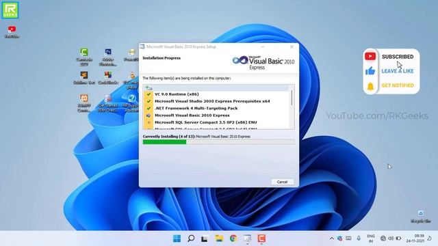 Microsoft Visual Studio 2010 Setup Installation Failed Problem Fix In Windows 11