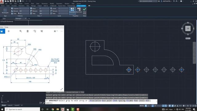 AutoCAD 2D Drafting Exercise # 12 - Basic to Advance in Hindi смотреть онлайн