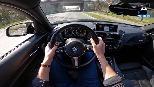480HP BMW M140i xDrive *290KM/H* REVIEW on AUTOBAHN by AutoTopNL смотреть онлайн