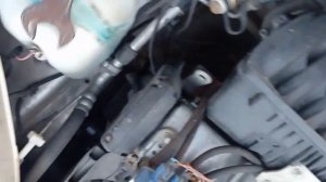 замена масляного датчика на ладе гранте