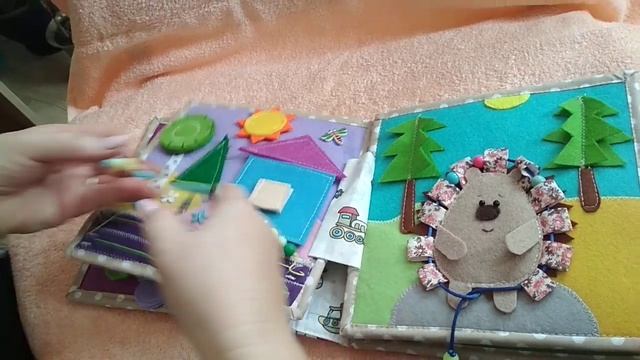 Книжка развивашка " МОРЯЧОК" для малышей от 1,5 лет. смотреть онлайн