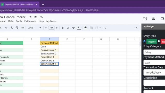 Create Your Own Personal Finance Tracker App with Google Sheets смотреть онлайн