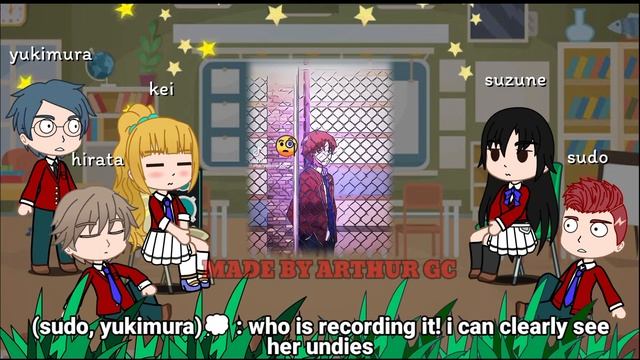 (CLASS D) cote react to ayanokoji kiyotaka [PART - 2] | GCRV | classroom of the elite смотреть онлайн