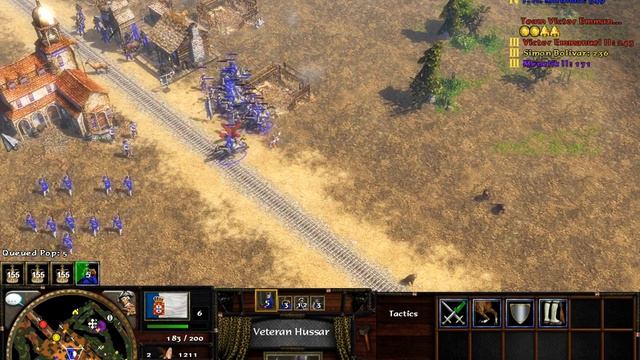 Portuguese in Age of Empires 3 Wars of Liberty смотреть онлайн