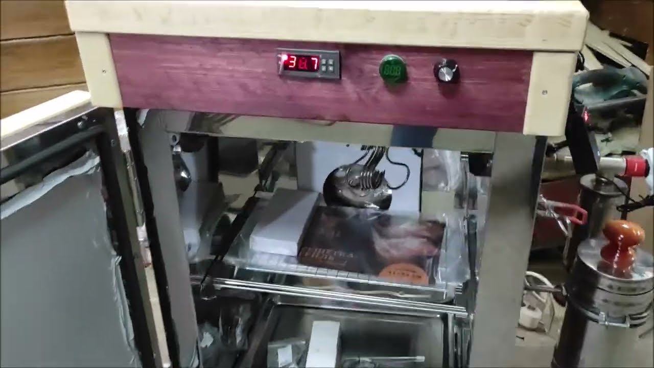 Маленькая коптильня для дома и дачи. смотреть онлайн