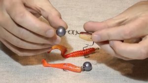 Как оснастить чебурашкой джиг приманку.