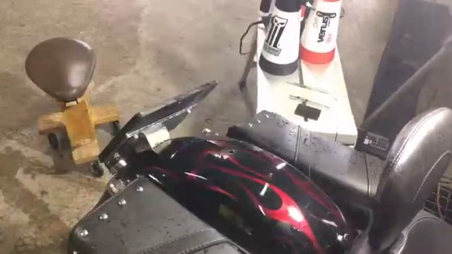 Защита заднего крыла Harley-Davidson Fat Boy / Rear fender protection of Harley-Davidson Fat Boy смотреть онлайн