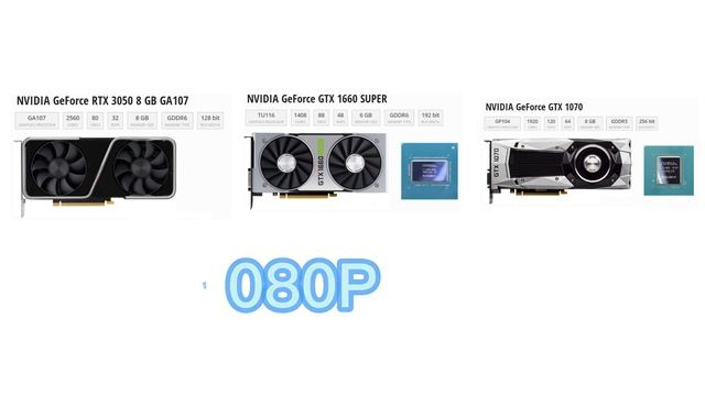 RTX 3050 vs GTX 1660 Super vs GTX 1070 performance in 2022 games. [Benchmark and thought] смотреть онлайн