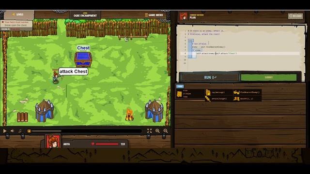 Let's Play: Code Combat | Python Gameplay Walkthrough - Episode 4 смотреть онлайн