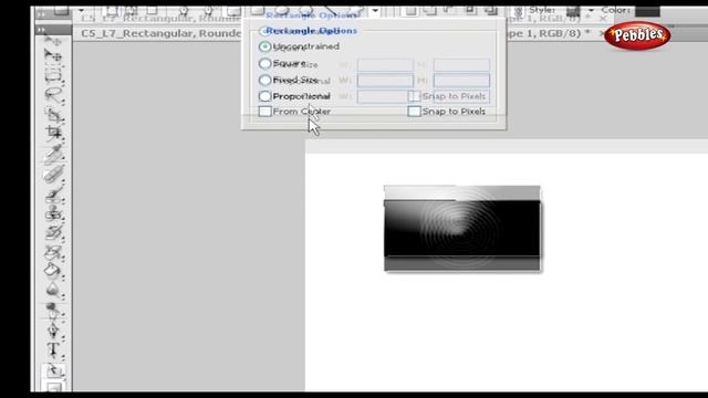 Learn Photoshop In Hindi | How To Use Rectangle, Rounded Rectangle, Ellipse | फोटोशॉप हिंदी में