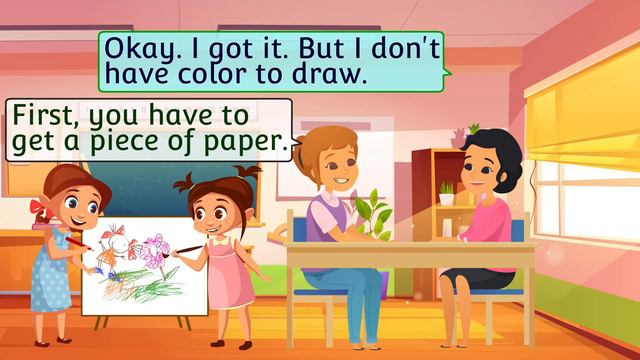 Easy Conversations - A day at school смотреть онлайн