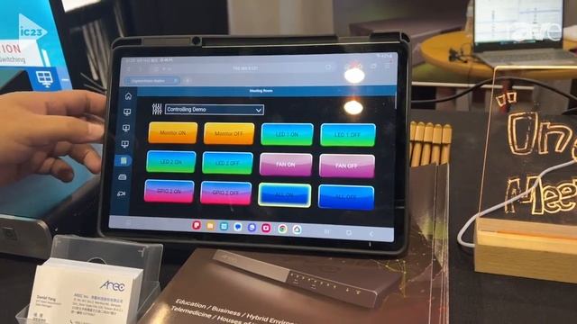 InfoComm 2023: AREC Inc. Shares DS-AC1 Customizable Room Control System with Video Switcher смотреть онлайн