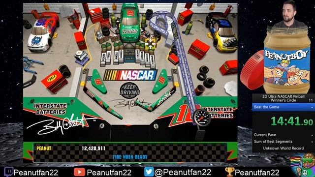 3D Ultra NASCAR Pinball (Winner's Circle) 29:20.800 смотреть онлайн
