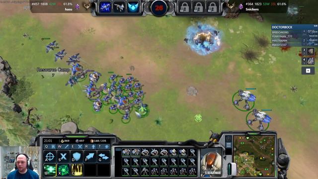 MACRO struggles in Stormgate of a former WC3, SC2 and Hots Pro | Ranked | Stormgate смотреть онлайн