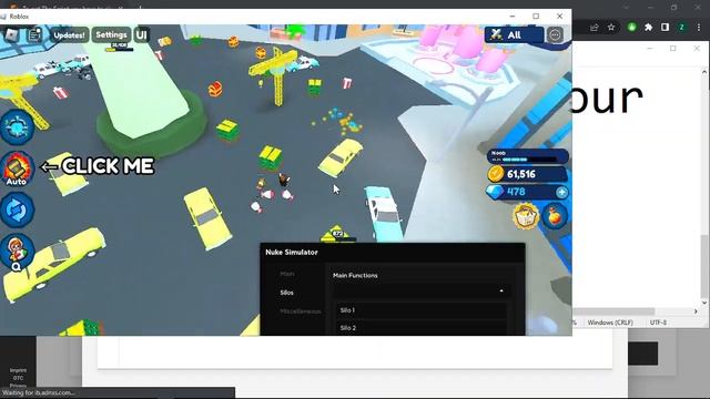 Nuke Simulator Script | lNF | Auto Farm | Auto Hatch And More [Roblox 2022] смотреть онлайн