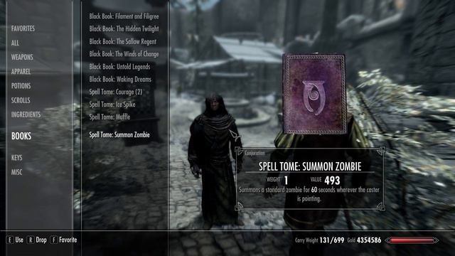Beyond Skyrim: Bruma - Rare Spell Tome - Summon Zombie смотреть онлайн