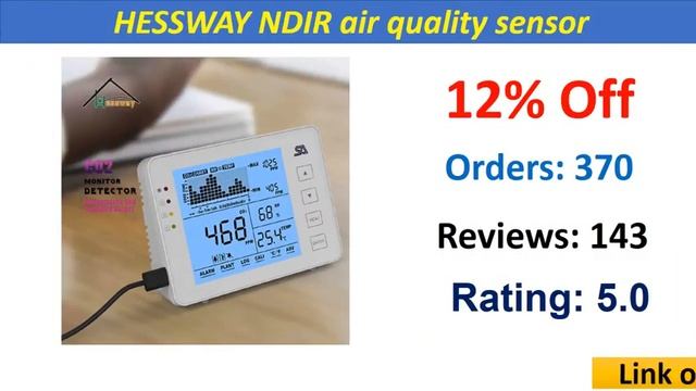 Top 5 Best Air Quality Monitor Review In 2020 | Air Quality Monitor From Aliexpress смотреть онлайн