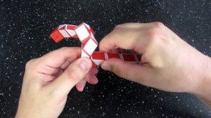 РОБОТ-ТРАНСФОРМЕР ? из змейки Рубика - схема сборки. Фигура №26