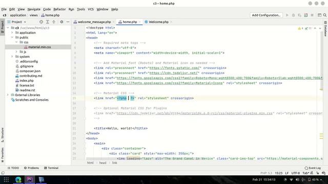 CodeIgniter 3 | 04. Vistas: Como guardar Recursos (Assets) de manera local смотреть онлайн