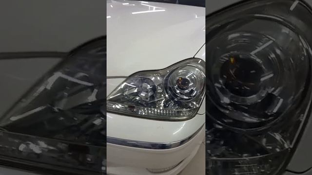 Toyota Crown - заменили штатные ксеноновые линзы на светодиодные bi led модули фирмы Aozoom a3+ смотреть онлайн