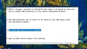 AMD Eyefinity not showing in adrenaline drivers 2021 SOLVED !