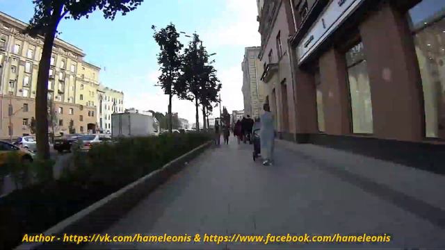 Moscow Garden Ring Road In 2:37 Minutes. Sony Action Cam.
