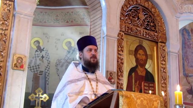Сретение Господне. Проповедь на Литургии 15.02.17г. смотреть онлайн