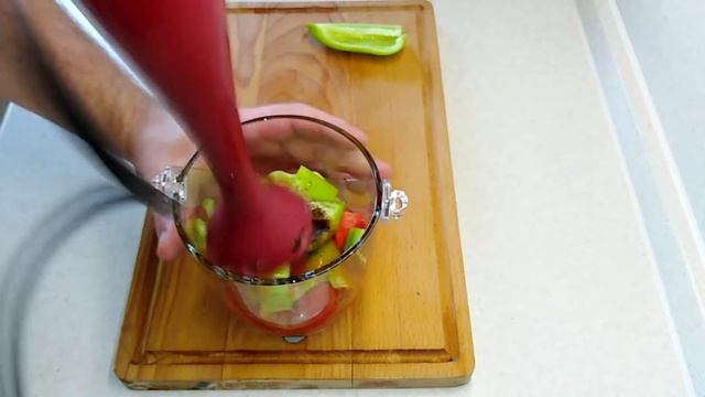 Гаспачо. Вкусный летний суп. смотреть онлайн