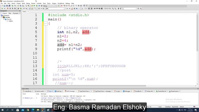 binary operators add,sub,mul,div,mod смотреть онлайн