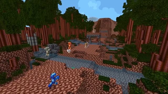 Трейлер Minecraft Mega Man X DLC смотреть онлайн