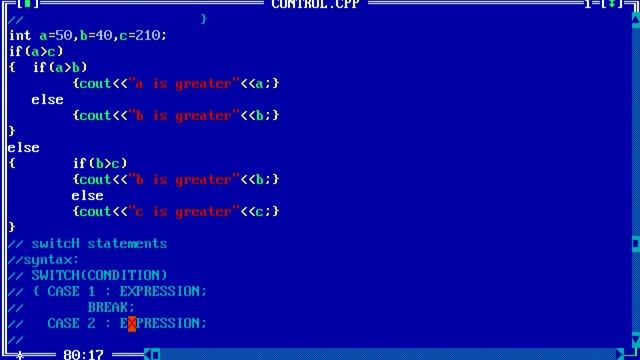 1 . Concept of Control Statements in C++ 2 : Programming Language || Tushar Goel (Practical) смотреть онлайн
