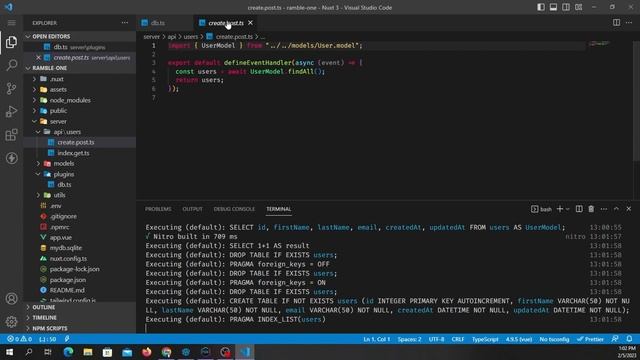 Ramble | NuxtJS 3 Server Routes | Sequelize ORM | Basic Server Auth смотреть онлайн