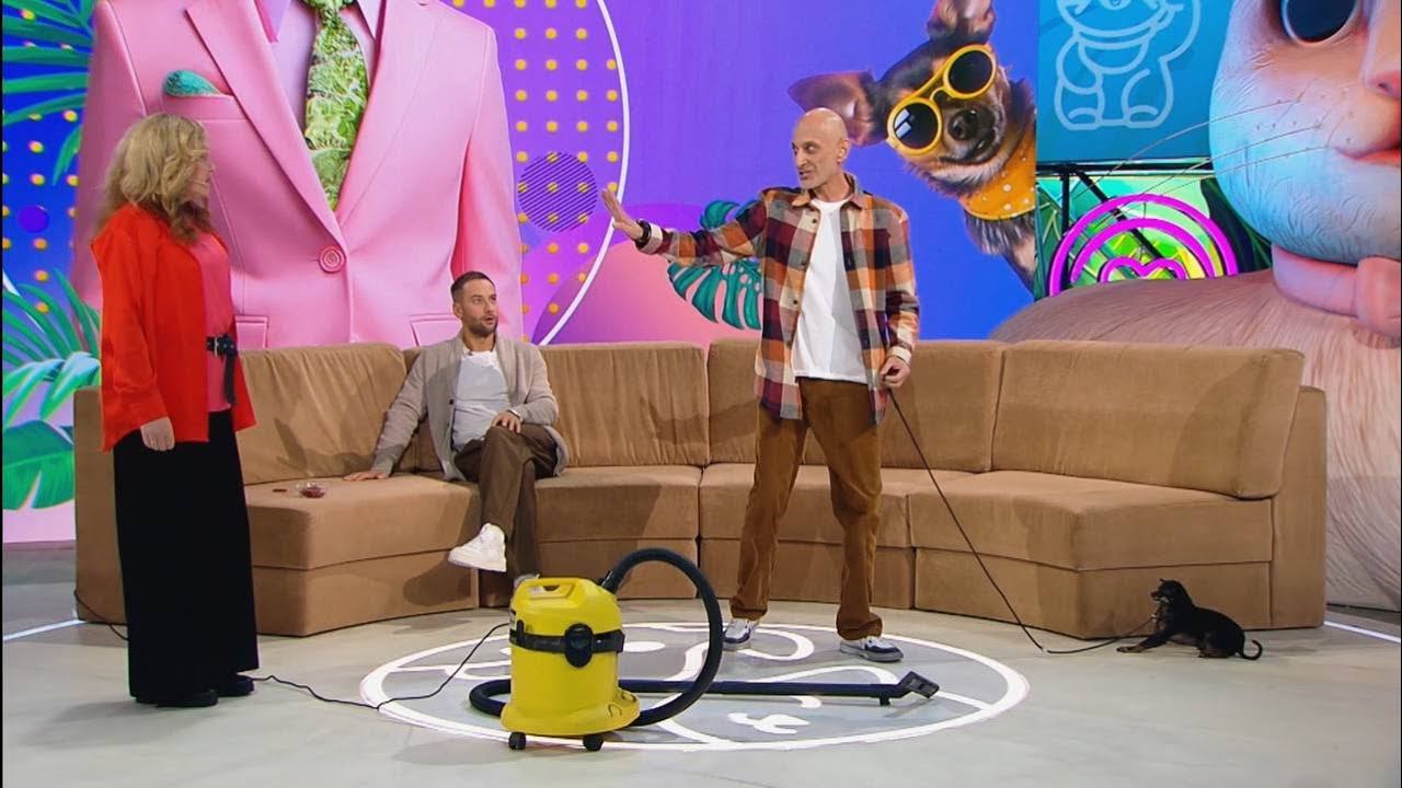 Передача "В кругу друзей" (Страх пылесоса) смотреть онлайн